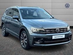 Grey Used 2021 VW Tiguan Allspace R-line SUV | £26,600 (Fair price)