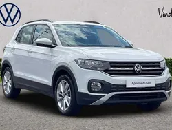 White Used 2021 VW T-Cross SE SUV | £16,738 (Fair price)