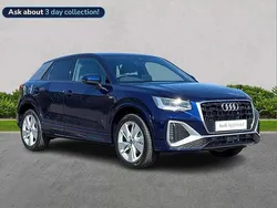 Blue New 2025 Audi Q2 S-Line SUV | £29,526 (Super price)