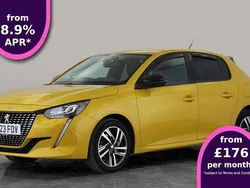 Yellow Used 2023 Peugeot 208 Allure+ Hatchback | £13,307 (Fair price)