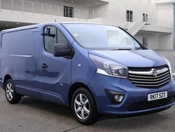 Blue Used 2017 Vauxhall Vivaro Sportive Van | £8,499 (Fair price)