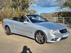 Silver Used 2007 Mercedes CLK280 Cabriolet | £3,995