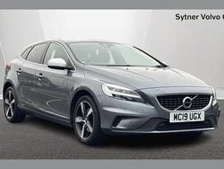 Grey Used 2019 Volvo V40 R-Design Hatchback | £14,000 (Expensive)