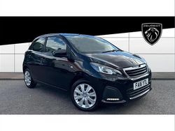 Black Used 2016 Peugeot 108 Active Hatchback | £7,500 (Fair price)