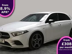 White Used 2022 Mercedes A180 Executive Hatchback | £20,785 (Fair price)