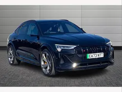 Black Used 2023 Audi e-tron Sportback Advanced SUV | £55,295