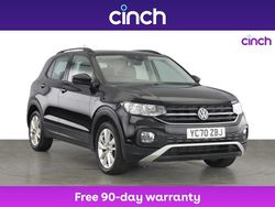Black Used 2020 VW T-Cross SE SUV | £11,499 (Fair price)