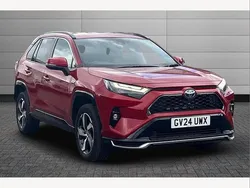 Red Used 2024 Toyota RAV4 Hybrid Design SUV | £34,195 (Fair price)