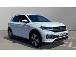 White Used 2022 VW T-Cross R-line SUV | £17,691 (Fair price)