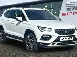 White Used 2024 Seat Ateca Xperience Lux SUV | £25,517 (A bit pricey)