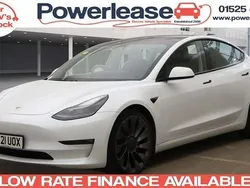 White Used 2021 Tesla Model 3 Performance Sedan | £21,289 (Good price)