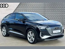 Black Used 2024 Audi Q4 Sportback e-tron S-Line SUV | £34,790 (Super price)