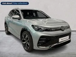 Silver Used 2024 VW Tiguan R-line SUV | £35,661 (Expensive)