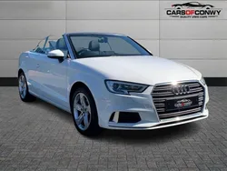 White Used 2017 Audi A3 Cabriolet Sport Cabriolet | £12,995 (Fair price)
