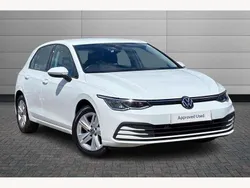 White Used 2022 VW Golf VIII Life Hatchback | £16,750 (Good price)