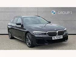 Sophisto grey Used 2024 BMW 530e M Sport Estate | £36,495 (Fair price)