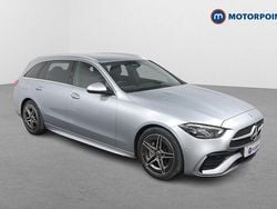 Silver Used 2022 Mercedes C220 AMG line Estate | £25,199 (A bit pricey)
