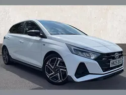 White Used 2025 Hyundai i20 N Line Hatchback | £21,590 (Expensive)