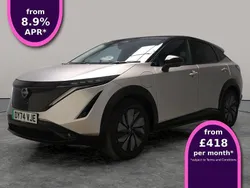 Silver Used 2024 Nissan Ariya Advance SUV | £29,303 (Fair price)