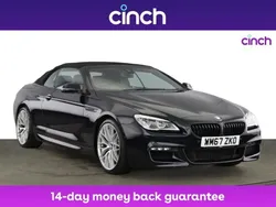 Black Used 2018 BMW 640 Cabriolet M Sport Cabriolet | £23,649