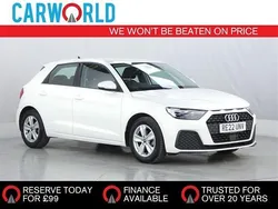 White Used 2022 Audi A1 Sportback Design Hatchback | £20,388 (Fair price)