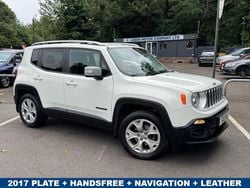 White Used 2017 Jeep Renegade Limited SUV | £11,495 (Fair price)