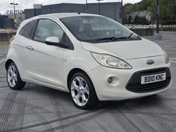White Used 2010 Ford Ka Titanium Hatchback | £2,199 (Fair price)