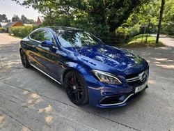 Blue Used 2016 Mercedes C63 AMG Premium Coupe | £31,950 (Good price)