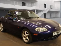 Blue Used 2004 Mazda MX5 Cabriolet | £2,495 (Good price)