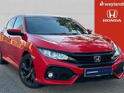 Red Used 2019 Honda Civic SR Hatchback | £11,010 (Fair price)
