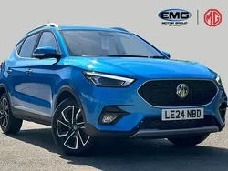 Battersea blue Used 2024 MG ZS Exclusive Sedan | £16,999 (Fair price)