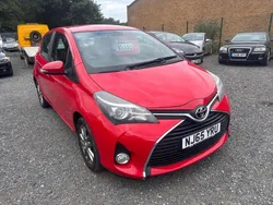 Red Used 2015 Toyota Yaris Hatchback | £5,195 (Fair price)