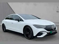White Used 2025 Mercedes EQE350 AMG line Sedan | £59,890 (Super price)
