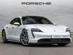 White Used 2022 Porsche Taycan Sedan | £49,940 (Fair price)