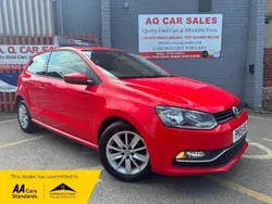 Red Used 2015 VW Polo SE Hatchback | £7,390 (Good price)