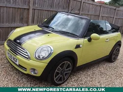 Yellow Used 2009 Mini Cooper Cabriolet Cabriolet | £5,997 (Expensive)