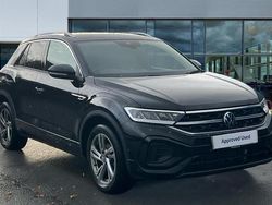 Deep black pearl Used 2025 VW T-Roc R-line SUV | £28,534 (A bit pricey)