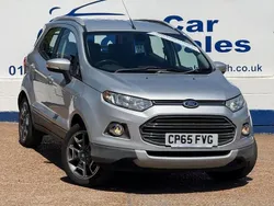 Silver Used 2015 Ford Ecosport Titanium SUV | £6,795 (A bit pricey)