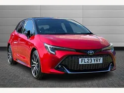 Red Used 2023 Toyota Corolla Sport Hatchback | £21,350 (Fair price)