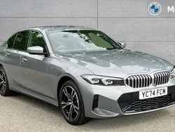 Skyscraper grey metallic Used 2024 BMW 330e M Sport Sedan | £31,776 (Super price)