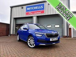 Blue Used 2021 Skoda Kamiq SE L SUV | £14,595 (Fair price)