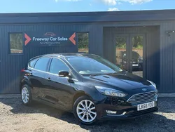 Black Used 2016 Ford Focus Titanium Hatchback | £5,750 (Fair price)