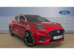 Red New 2025 Ford Puma ST-Line X SUV | £23,940