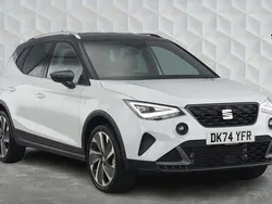 White Used 2024 Seat Arona FR Sport SUV | £19,144 (A bit pricey)