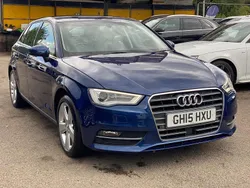 Blue Used 2015 Audi A3 Sportback Sport Hatchback | £8,399 (Fair price)