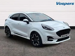 White Used 2022 Ford Puma Gen-E ST-Line X SUV | £16,250 (Fair price)