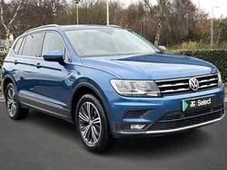 Blue Used 2018 VW Tiguan Allspace SE SUV | £16,900 (Fair price)