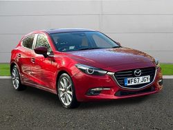 Red Used 2017 Mazda 3 Inclusive Hatchback | £11,995 (Expensive)