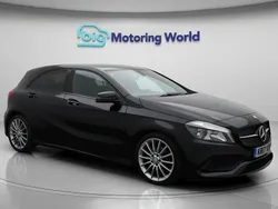 Black Used 2017 Mercedes A160 AMG line Hatchback | £11,767 (Fair price)