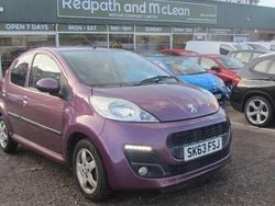 Purple Used 2013 Peugeot 107 Allure Hatchback | £3,495 (Fair price)